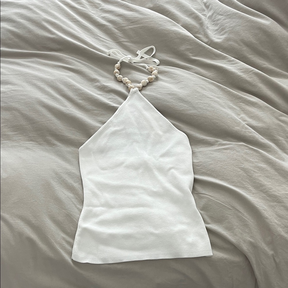 Glassons Beaded Halter Top